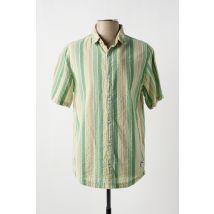 LEE COOPER - Chemise manches courtes vert en coton - Homme - Taille L - Modz