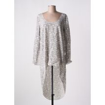 GIA VENTOLA - Tunique manches longues noir en polyester - Femme - Taille 42 - Modz