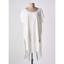 GIA VENTOLA - Tunique manches courtes blanc en polyester - Femme - Taille 34 - Modz