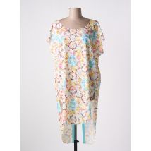 GIA VENTOLA - Tunique manches courtes jaune en polyester - Femme - Taille 34 - Modz