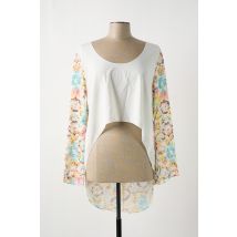 GIA VENTOLA - Blouse blanc en polyester - Femme - Taille 34 - Modz