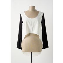 GIA VENTOLA - Blouse blanc en polyester - Femme - Taille 34 - Modz