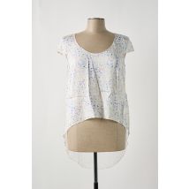 GIA VENTOLA - Blouse blanc en polyester - Femme - Taille 38 - Modz