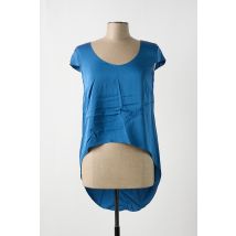 GIA VENTOLA - Blouse bleu en polyester - Femme - Taille 36 - Modz