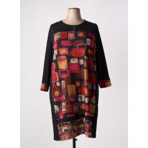 FRANCE RIVOIRE - Robe mi-longue noir en polyester - Femme - Taille 52 - Modz