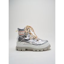 BUFFALO - Baskets argent en textile - Femme - Taille 41 - Modz