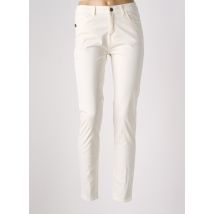 PAKO LITTO - Pantalon slim beige en coton - Femme - Taille 38 - Modz