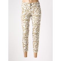 LES P'TITES BOMBES - Pantalon 7/8 vert en coton - Femme - Taille 40 - Modz