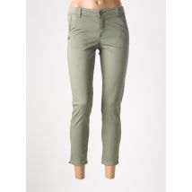 PAKO LITTO - Pantalon chino vert clair en coton - Femme - Taille 36 - Modz