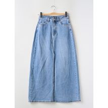 TOXIK3 - Jupe longue bleu en coton - Femme - Taille 34 - Modz