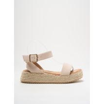 SUREDELLE - Espadrilles beige en autre matiere - Femme - Taille 39 - Modz