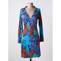 LA FIANCEE DU MEKONG - Robe mi-longue bleu en viscose - Femme - Taille 38 - Modz