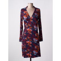 LA FIANCEE DU MEKONG - Robe mi-longue bleu en viscose - Femme - Taille 40 - Modz