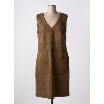 CHRISTINE LAURE - Robe mi-longue vert en polyester - Femme - Taille 38 - Modz