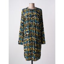 GEISHA - Robe mi-longue noir en viscose - Femme - Taille 40 - Modz