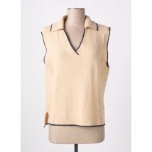 C'EST BEAU LA VIE - Pull beige en acrylique - Femme - Taille 42 - Modz