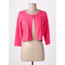 SMASHED LEMON - Gilet manches longues rose fonce en viscose - Femme - Taille 36 - Modz