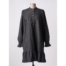 MUSTANG - Robe mi-longue noir en coton - Femme - Taille 38 - Modz
