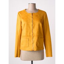 LILI & CAROLINE - Veste casual jaune en polyester - Femme - Taille 36 - Modz