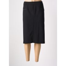 DIANE LAURY - Jupe mi-longue noir en polyester - Femme - Taille 46 - Modz