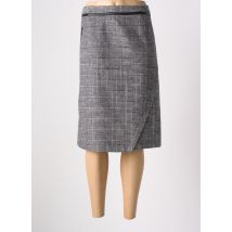 CHRISTINE LAURE - Jupe mi-longue gris en polyester - Femme - Taille 50 - Modz