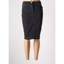 CHRISTINE LAURE - Jupe mi-longue noir en coton - Femme - Taille 38 - Modz
