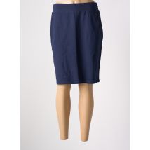 JENSEN - Jupe mi-longue bleu en viscose - Femme - Taille 46 - Modz