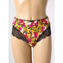 STEFFY - Shorty jaune en polyamide - Femme - Taille 46 - Modz