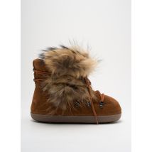 DSQUARED2 - Bottines/Boots marron en cuir - Femme - Taille 38 - Modz