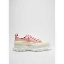 ALEXANDER MCQUEEN - Baskets rose en textile - Femme - Taille 41 - Modz