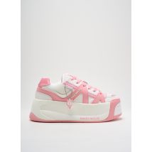 NAKED WOLFE - Baskets rose en cuir - Femme - Taille 40 - Modz