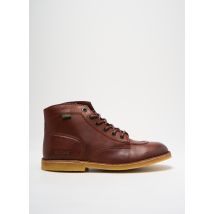 KICKERS - Bottines/Boots marron en cuir - Homme - Taille 41 - Modz