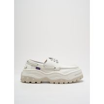 EYTYS - Chaussures bâteau blanc en cuir - Femme - Taille 40 - Modz