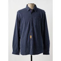 PETROL INDUSTRIES - Chemise manches longues bleu en coton - Homme - Taille XXL - Modz