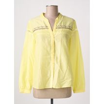 ONE STEP - Chemisier jaune en coton - Femme - Taille 34 - Modz