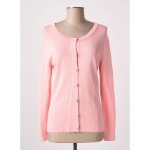 WEILL - Gilet manches longues rose en viscose - Femme - Taille 36 - Modz