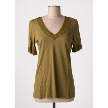 LA FÉE ATELIER BY LA FÉE MARABOUTÉE - Top vert en coton - Femme - Taille 36 - Modz