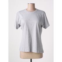 SLAZENGER - T-shirt gris en coton - Femme - Taille 40 - Modz