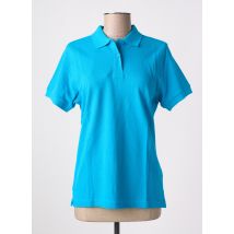 SLAZENGER - Polo bleu en coton - Femme - Taille 36 - Modz