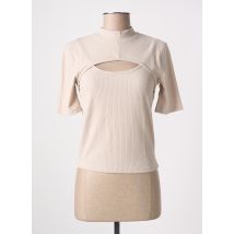 DEFACTO - Top beige en polyester - Femme - Taille 38 - Modz