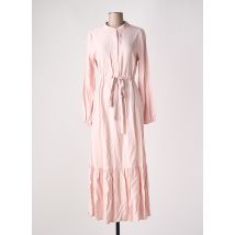 DEFACTO - Robe longue rose en viscose - Femme - Taille 38 - Modz