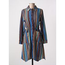 MEISÏE - Robe mi-longue bleu en polyester - Femme - Taille 38 - Modz