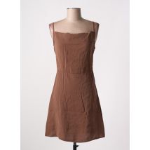 DEFACTO - Robe courte marron en modal - Femme - Taille 34 - Modz