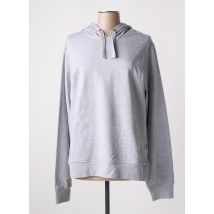 SLAZENGER - Sweat-shirt à capuche gris en coton - Femme - Taille 44 - Modz