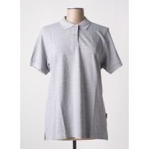 SLAZENGER - Polo gris en coton - Femme - Taille 42 - Modz
