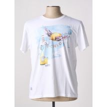 EDWEEN PEARSON - T-shirt blanc en coton - Homme - Taille L - Modz