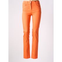 CAROLL - Pantalon slim rose en coton - Femme - Taille 36 - Modz