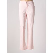 MIA SOANA - Pantalon slim rose en coton - Femme - Taille 48 - Modz