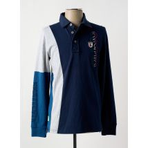 STATE OF ART - Polo bleu en coton - Homme - Taille S - Modz