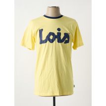 LOIS - T-shirt jaune en coton - Homme - Taille M - Modz
